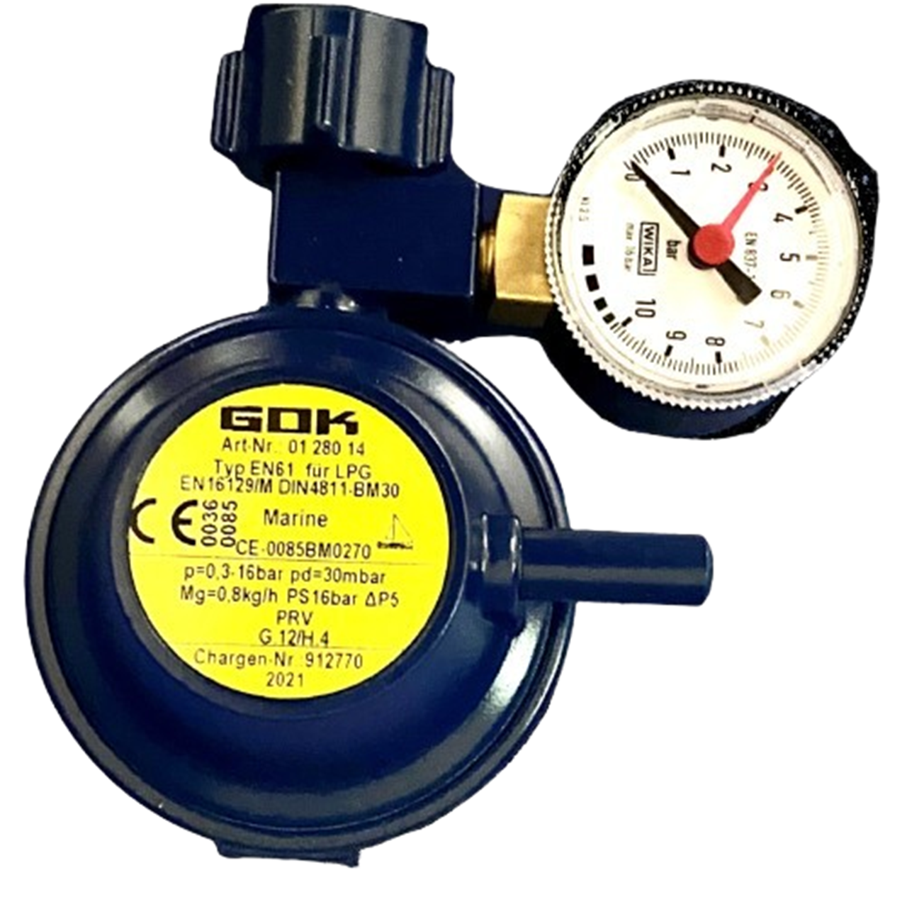 Pressure regulator water sports